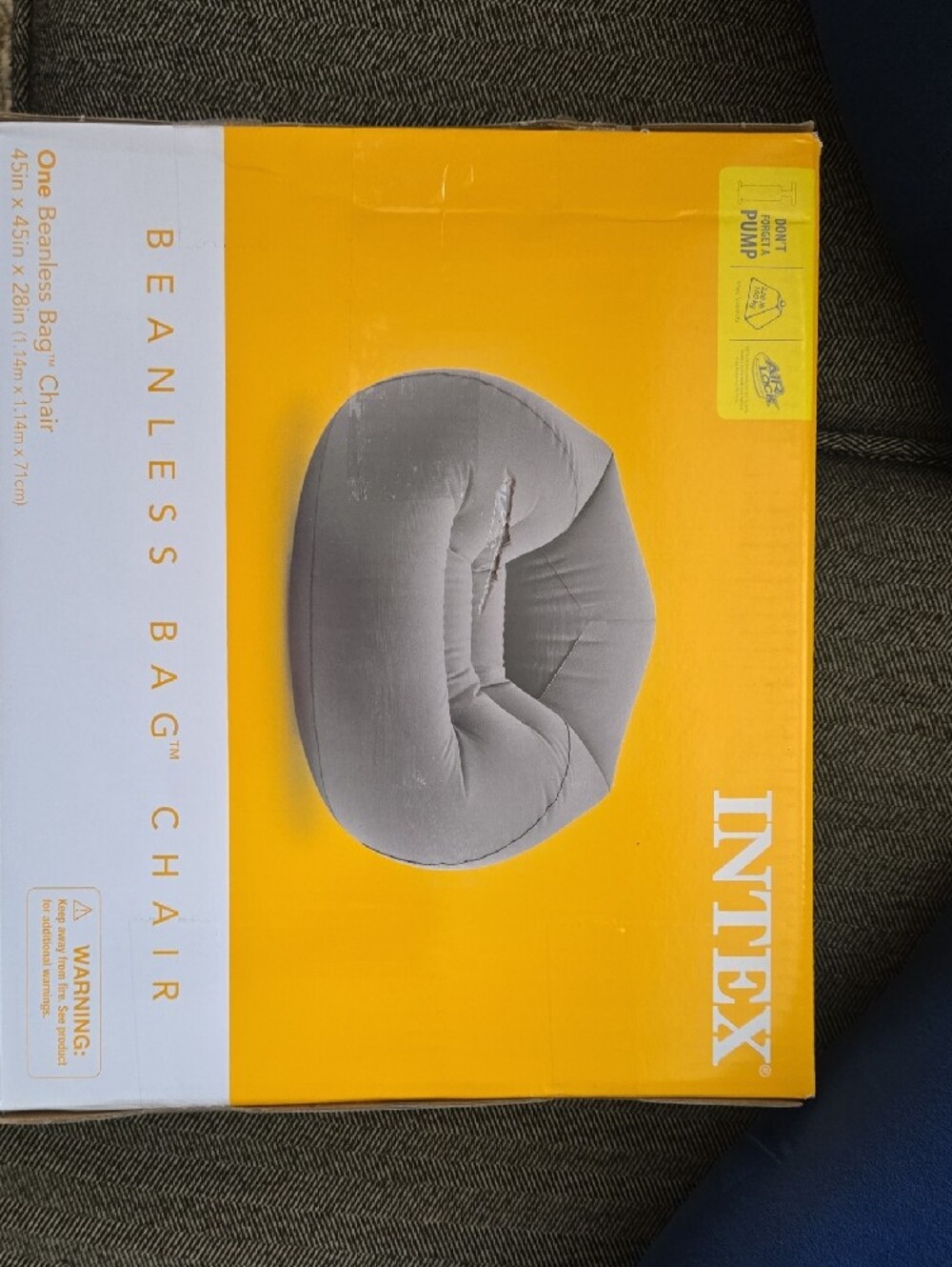 4 InFlatable Chairs - Picture 2 of 4